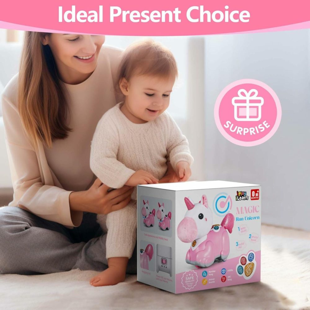 Baby Toys 6-12 Months  Crawling Toys For 9-12 Month Girls  Infant Tumny Time  1 Year Old 1St Birthday Gift  Unicorn Musical Toys For Toddlers 0-2  Light Up Sensory Baby Toys 12-18 Months  |  Electronic Early Development Toys All Toys Electronic Early Development Toys