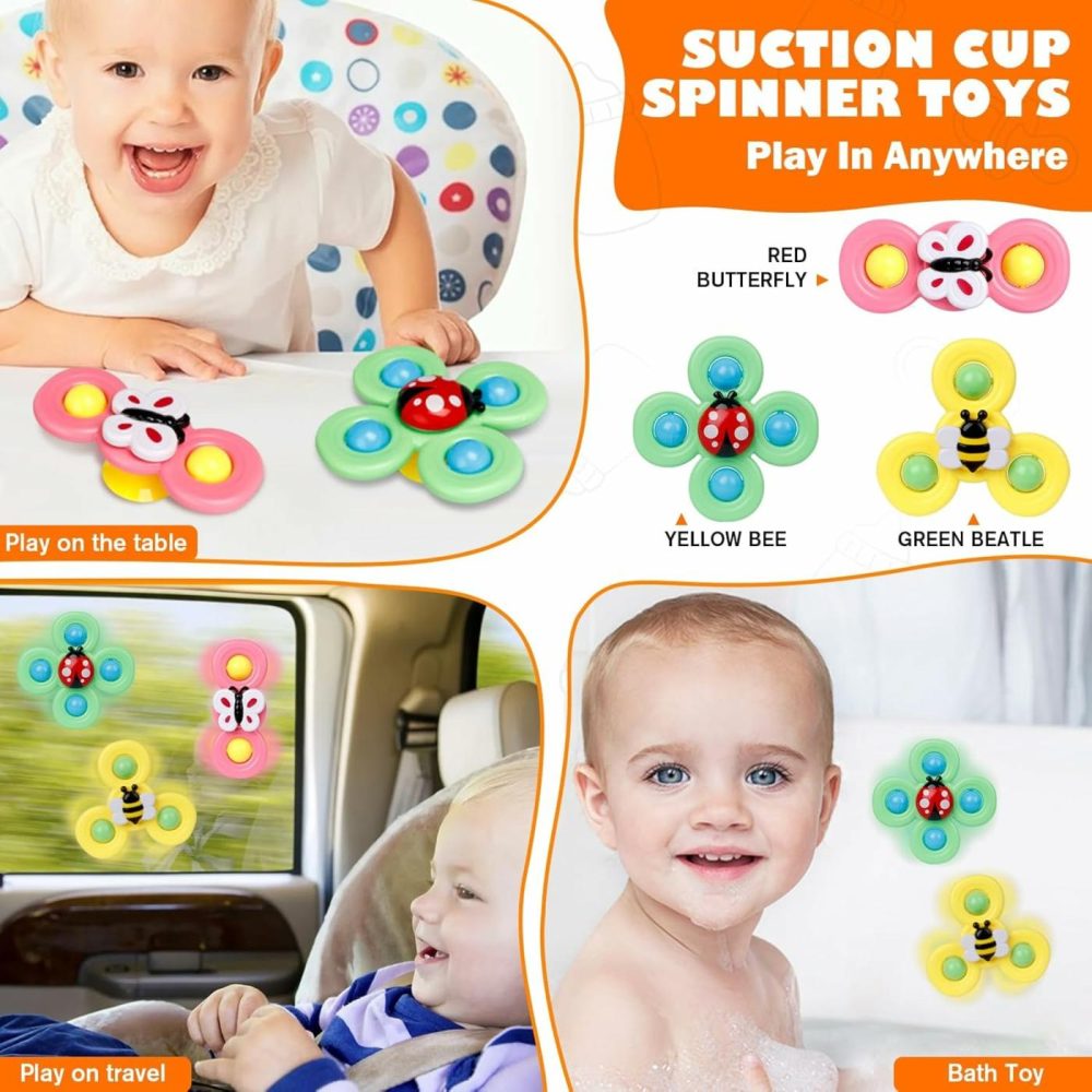 Baby Toys 6-12 Months  Montessori Toys For 1 Year Old  Silicone Pull String Teething Toys  Shape Sorter Bin Sensory Toys  5 In 1 Infant Toys  Stacking Rings & Cups  Toddler Suction Cup Spinner Toy  |  Sorting & Stacking Toys All Toys Sorting & Stacking Toys