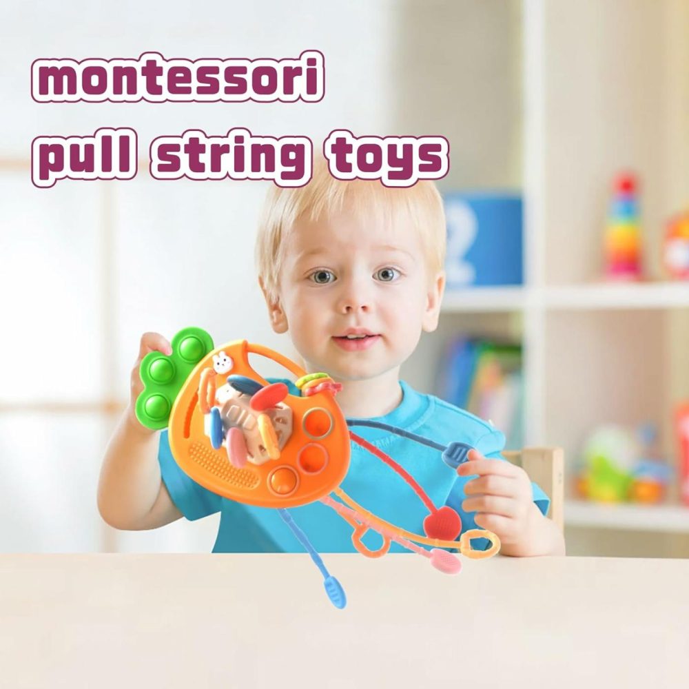 Baby Toys 6-12 Months  Montessori Toys For 1 Years Old  6-In-1 Set Infant Toys With Sensory Toys  Spinner Toys For Babies  Baby Blocks  Stacking Toys  Learning Toys Gifts For Toddler Newborn  32Pcs  |  Sorting & Stacking Toys All Toys Sorting & Stacking Toys