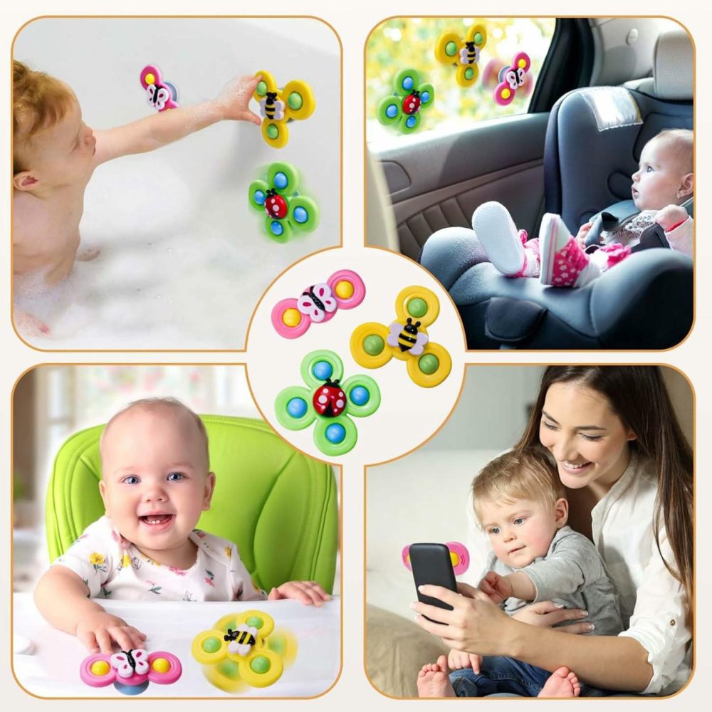 Baby Toys 6-12 Months  Montessori Toys For 1 Years Old  6-In-1 Set Infant Toys With Sensory Toys  Spinner Toys For Babies  Baby Blocks  Stacking Toys  Learning Toys Gifts For Toddler Newborn  32Pcs  |  Sorting & Stacking Toys All Toys Sorting & Stacking Toys