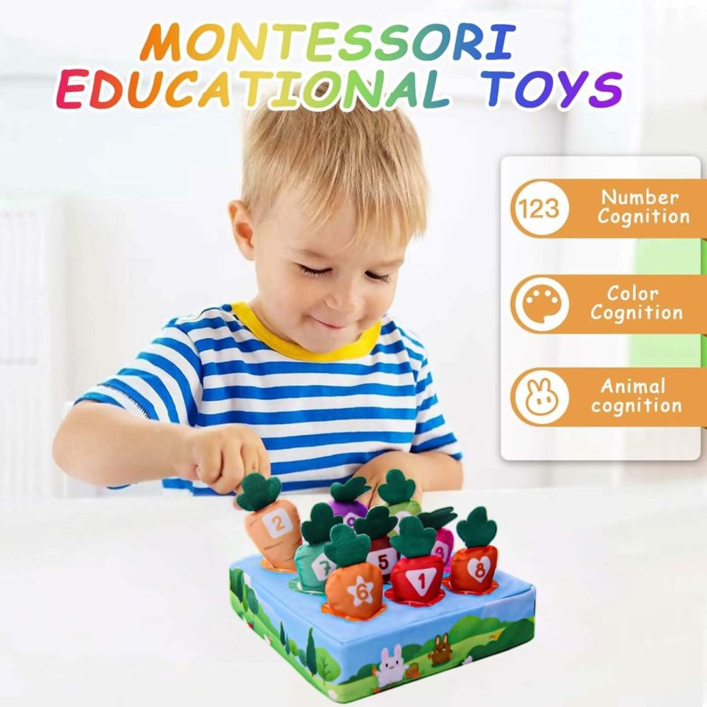 Baby Toys 6-12 Months  Montessori Toys For 1 Years Old  6-In-1 Set Infant Toys With Sensory Toys  Spinner Toys For Babies  Baby Blocks  Stacking Toys  Learning Toys Gifts For Toddler Newborn  32Pcs  |  Sorting & Stacking Toys All Toys Sorting & Stacking Toys