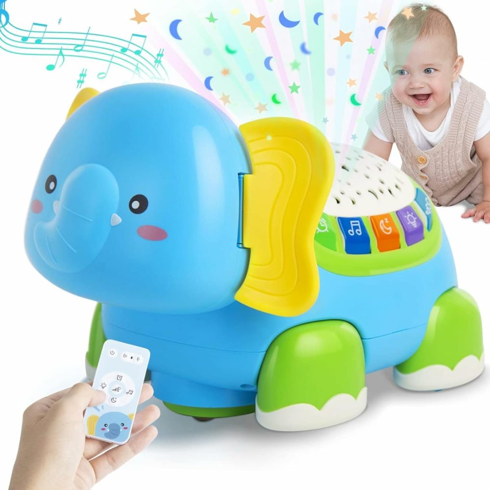 Baby Toys  Elephant Crawling Musical Baby Toys  Early Learning Educational Toy Starlight & Music  Birthday Gift For Toddler Boy Girl,0 3 6 12 18Month  |  Musical Toys All Toys