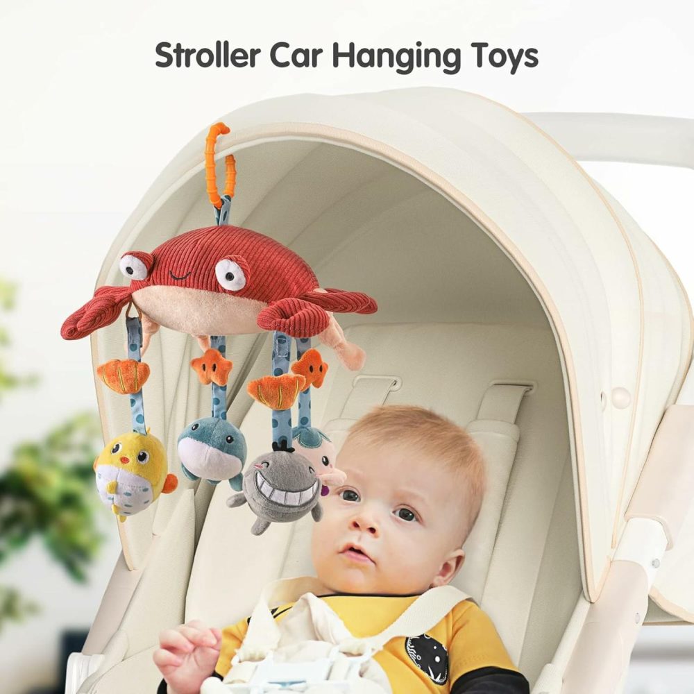 Baby Toys For 0 3 6 9 To 12 Months  Activity Plush Animal Stroller And Hanging Toy For Baby Car Seat Crib Travel  Sensory Learning Toy  |  Car Seat & Stroller Toys All Toys Car Seat & Stroller Toys