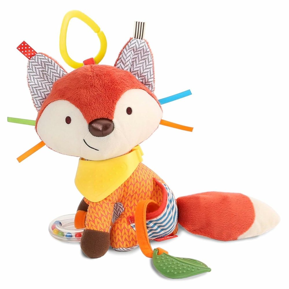 Bandana Buddies Baby Activity And Teething Toy With Multi-Sensory Rattle And Textures  Fox  |  Teethers All Toys Fox