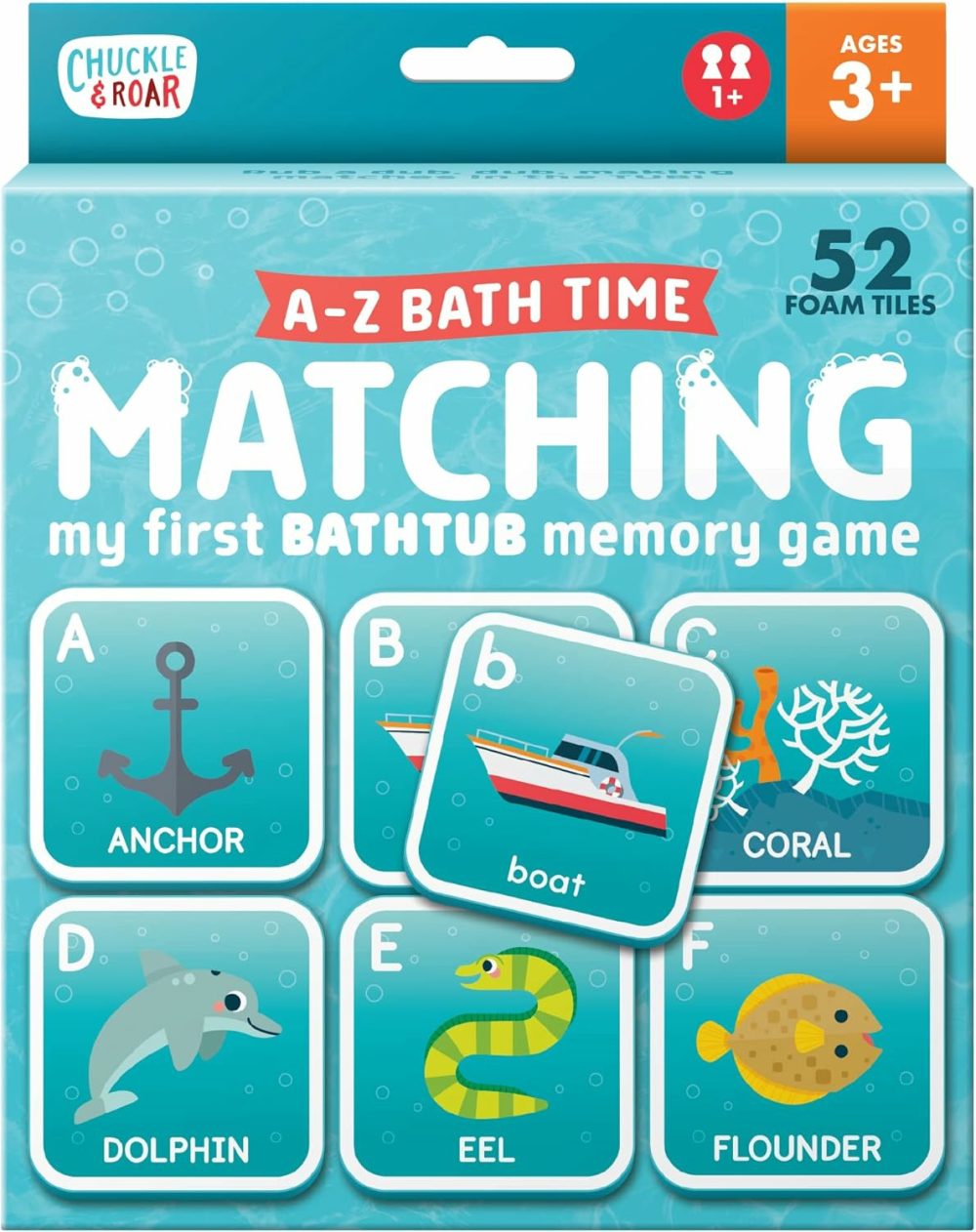 – Bath Matching – Water Safe Fun – Great For Toddlers – Fun And Engaging – Ages 3 And Up  |  Bath Toys All Toys Bath Toys