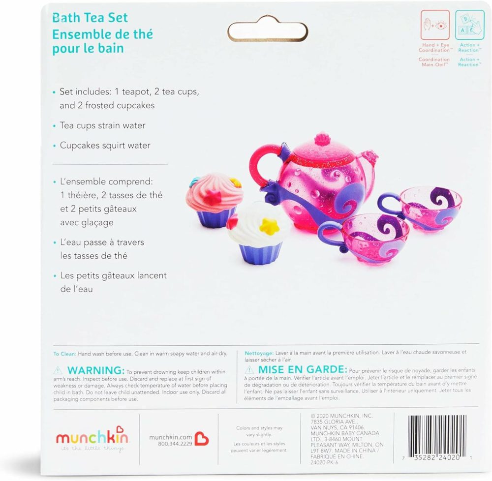 Bath Tea And Cupcake Set Toddler Bath Toy  |  Bath Toys All Toys Bath Toys