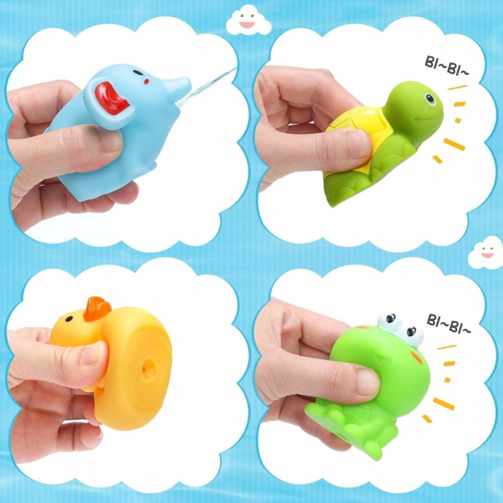 Bath Toy Bathtub Toy With Shower And Floating Toys,Magnetic Fishing Game For Toddles And Babies  |  Bath Toys All Toys Bath Toys