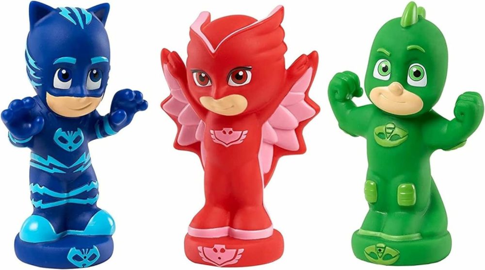 Bath Toy Set  Includes Catboy  Gekko  And Owlette Water Toys For Kids  Kids Toys For Ages 3 Up By Just Play  |  Bath Toys All Toys Bath Toys