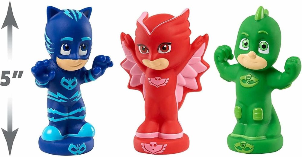 Bath Toy Set  Includes Catboy  Gekko  And Owlette Water Toys For Kids  Kids Toys For Ages 3 Up By Just Play  |  Bath Toys All Toys Bath Toys