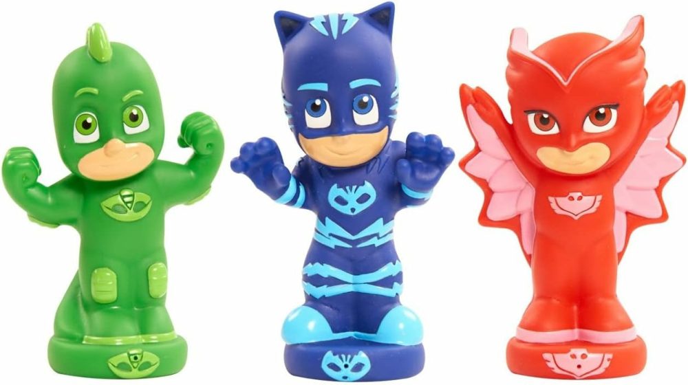 Bath Toy Set  Includes Catboy  Gekko  And Owlette Water Toys For Kids  Kids Toys For Ages 3 Up By Just Play  |  Bath Toys All Toys Bath Toys