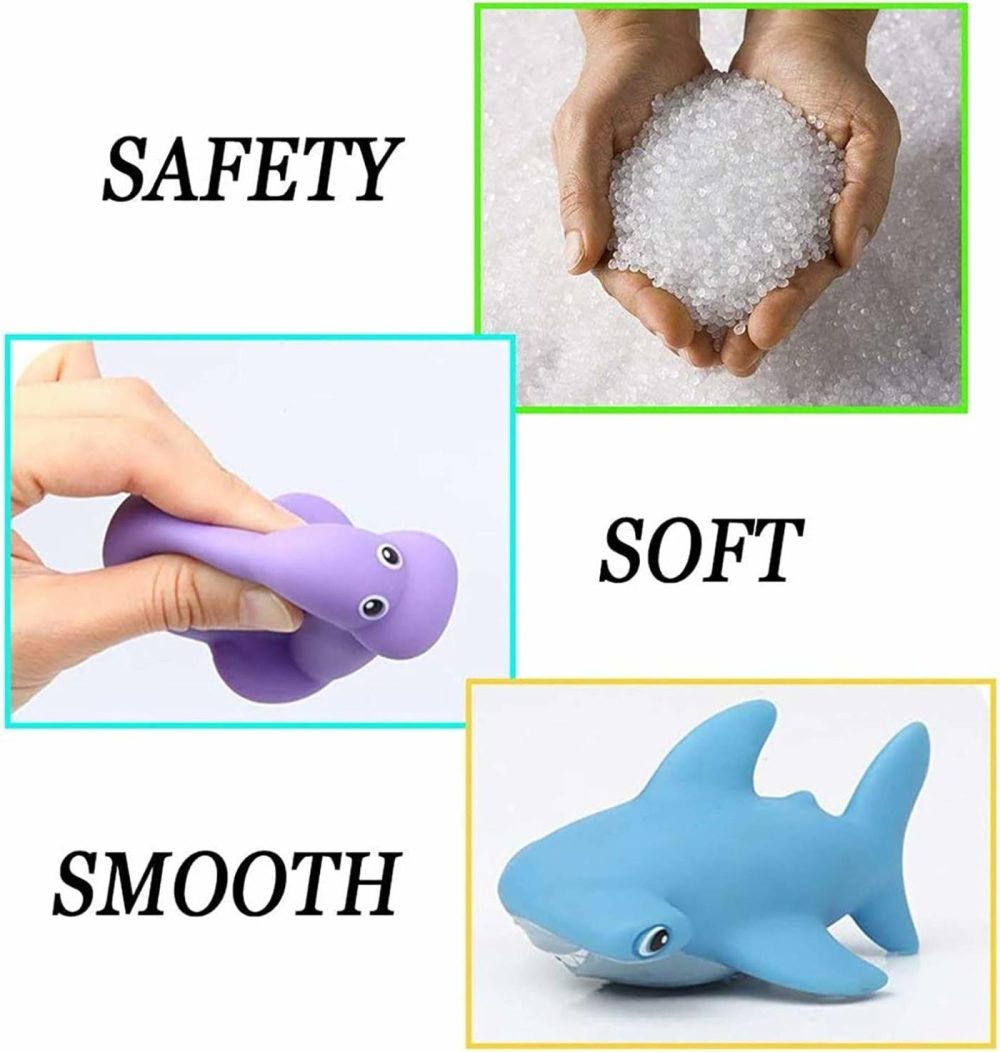 Bath Toy  Water Spraying Discoloration Floating Animals  Bathroom Pool Accessory  Shark Fishing Play Set For Babies And Kids  |  Bath Toys All Toys Bath Toys