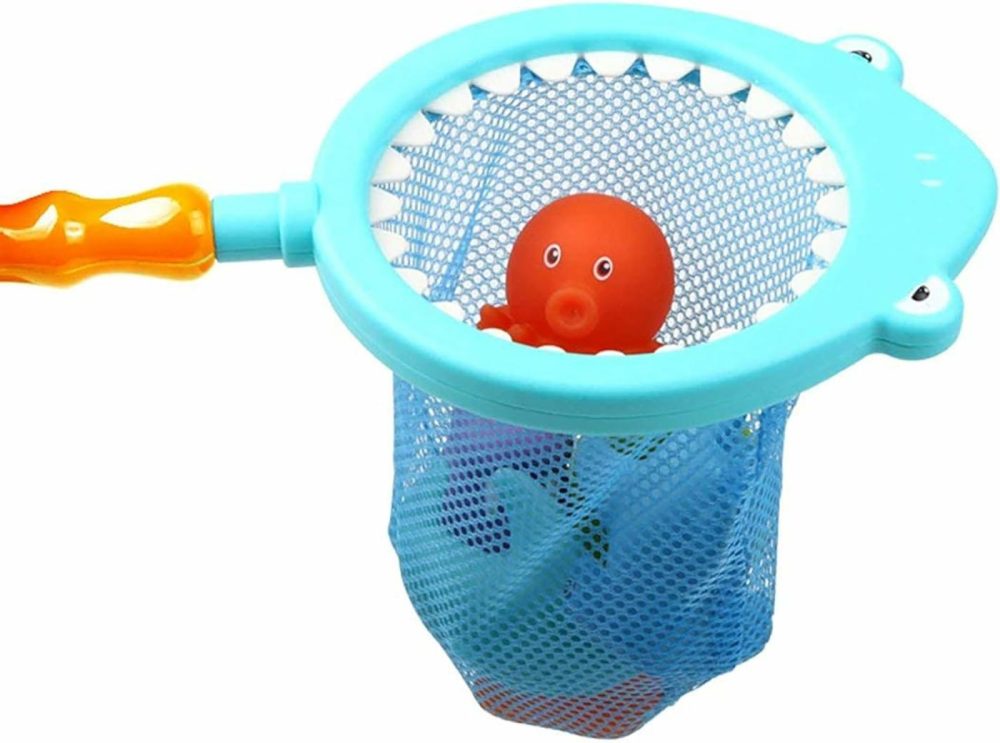 Bath Toy  Water Spraying Discoloration Floating Animals  Bathroom Pool Accessory  Shark Fishing Play Set For Babies And Kids  |  Bath Toys All Toys Bath Toys