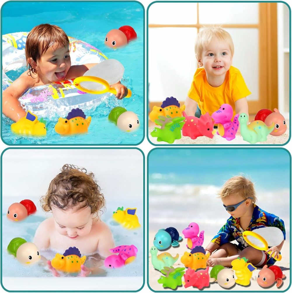 Bath Toys For Kids Ages 1-3 – Mold Free Baby Toddler Bath Toys 6-12-18 Months – No Hole Bathtub Toys For 1 2 3 4 Years Old Boys Girls – Infants Pool Water Shower Toys 1St Gifts Baby Bath Essentials  |  Bath Toys All Toys Bath Toys