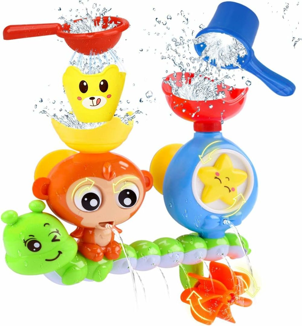 Bath Toys For Toddlers 1-3 Age 1 2 3 4 Year Old Boys Girls Toddler Bath Tub Toys For Kids Baby Infant Water Bath Tub Toys  |  Bath Toys All Toys Bath Toys