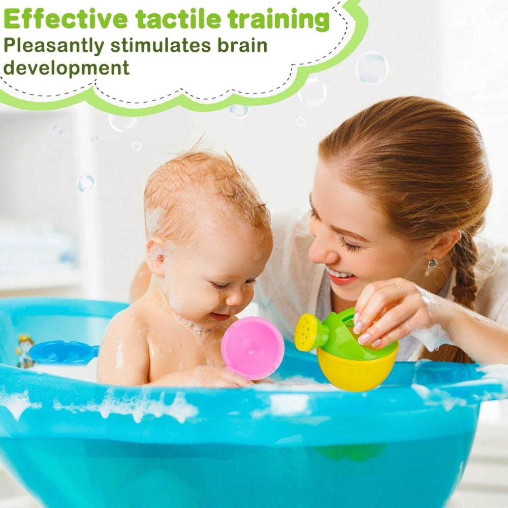 Bath Toys For Toddlers Age 1-3 – Baby Bath Tub Swimming Pool Water Table Toys  Easy To Clean  Mold Free Water Toys Fun Tactile Training Newborn Gifts  3 Pack  |  Bath Toys All Toys Bath Toys