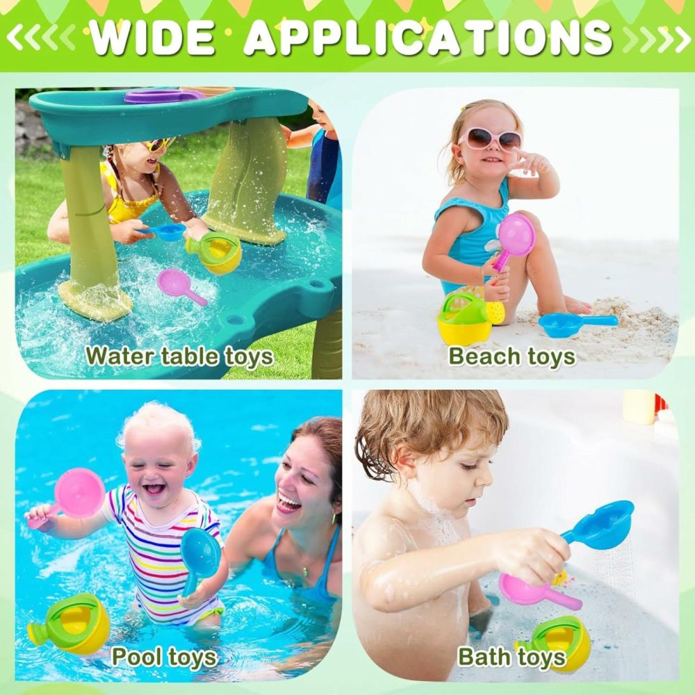 Bath Toys For Toddlers Age 1-3 – Baby Bath Tub Swimming Pool Water Table Toys  Easy To Clean  Mold Free Water Toys Fun Tactile Training Newborn Gifts  3 Pack  |  Bath Toys All Toys Bath Toys