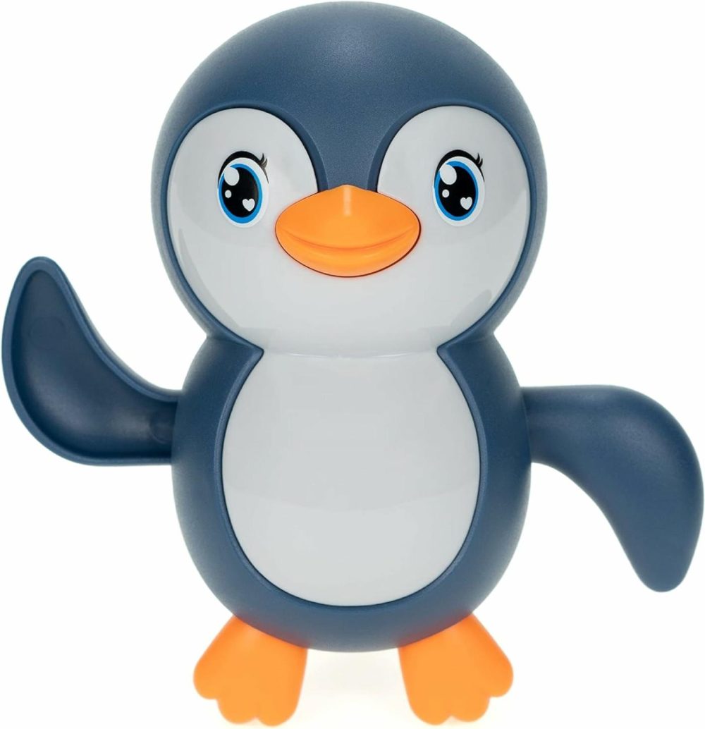 Bath Toys Wind Up Backstroke Swimming Penguins For Kids 18M+ (Blue)  |  Bath Toys All Toys Bath Toys