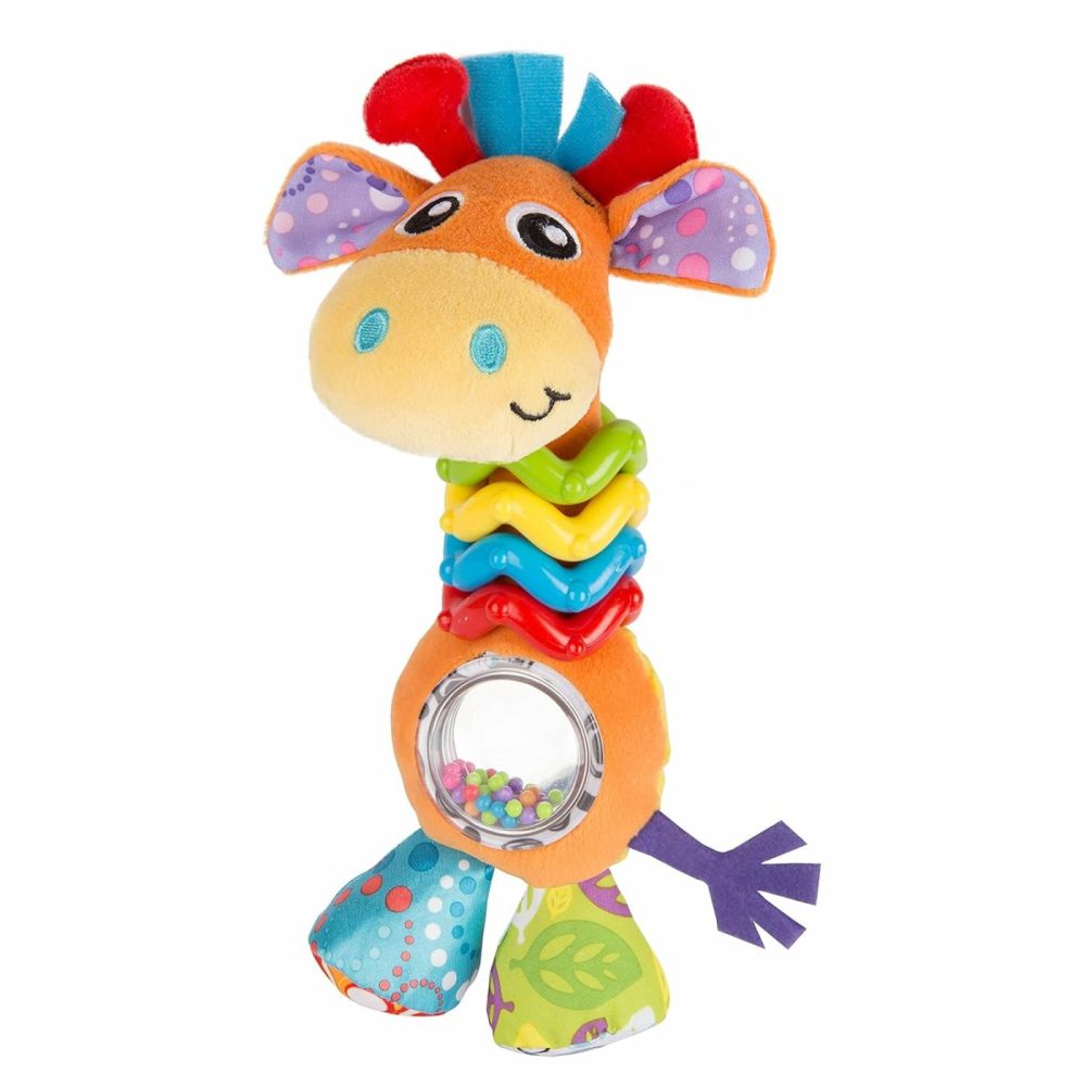 Bead Buddy Giraffe – Interactive Baby Rattle Toy And Teether For Developmental Fun  Engaging Infant & Toddler Giraffe Toy For 3+ Months – Engaging Newborn Sensory Toys  |  Rattles & Plush Rings All Toys multicolored