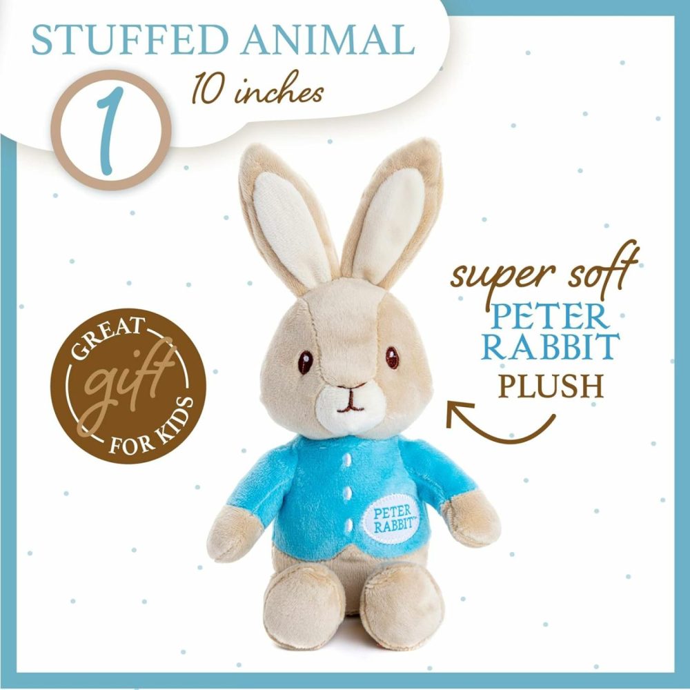 Beatrix Potter Peter Rabbit Gift Set With Stuffed Animal  Rattle  And Teether  |  Rattles & Plush Rings All Toys Multicolor