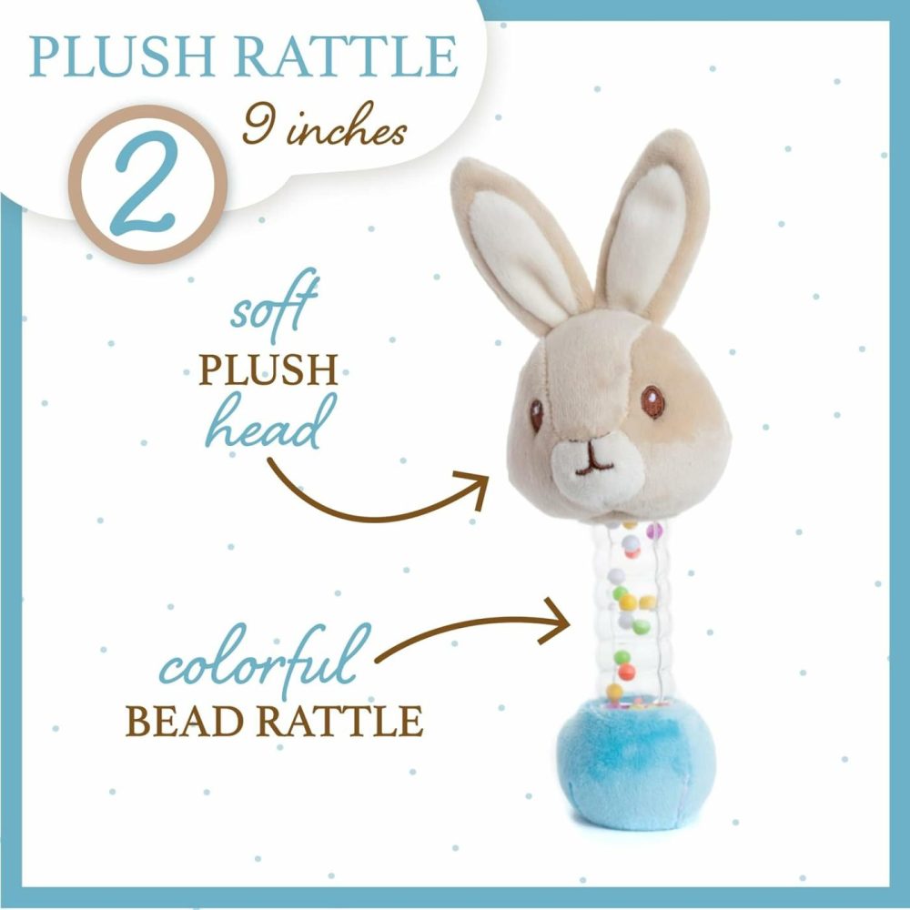 Beatrix Potter Peter Rabbit Gift Set With Stuffed Animal  Rattle  And Teether  |  Rattles & Plush Rings All Toys Multicolor