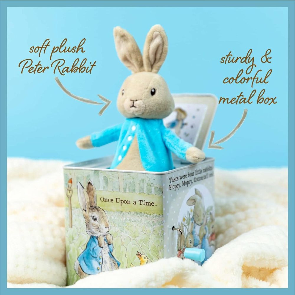 Beatrix Potter Peter Rabbit Jack-In-The-Box  Multi-Colored  Standard  |  Musical Toys All Toys