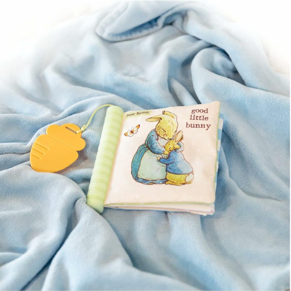 Beatrix Potter Peter Rabbit Soft Teether Book With Sensory Teether Spine And Teether Toy  |  Teethers All Toys Multicolor