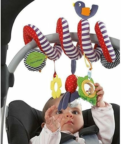 Beespring Kid Baby Crib Cot Pram Hanging Rattles Spiral Stroller Car Seat Toy  |  Car Seat & Stroller Toys All Toys Car Seat & Stroller Toys