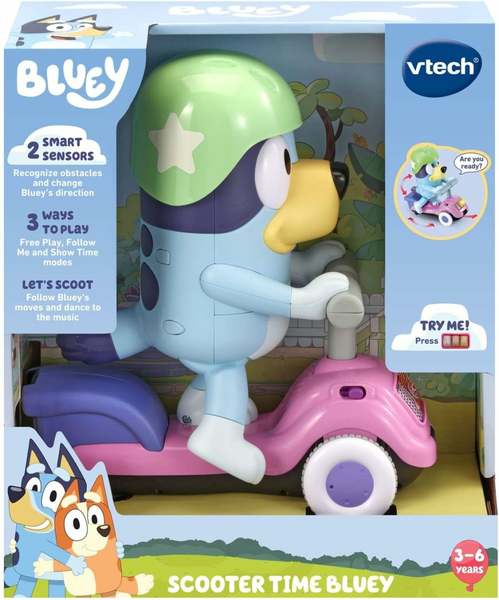 Bluey Scooter Time Bluey  |  Musical Toys All Toys