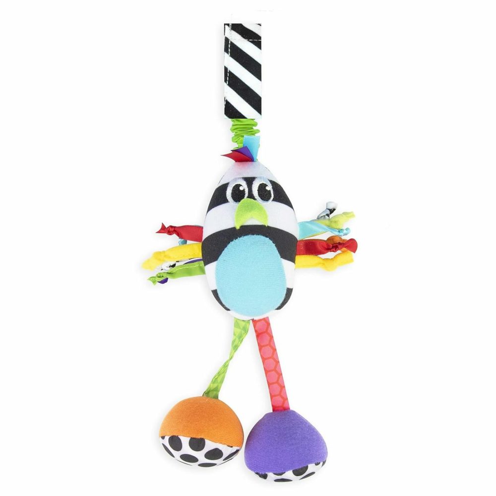 Boppin’ Birdie | Developmental Plush Toy For Early Learning | High Contrast | Attaches To Baby Gear For Travel | For Ages Newborn And Up (80660)  |  Car Seat & Stroller Toys All Toys Car Seat & Stroller Toys