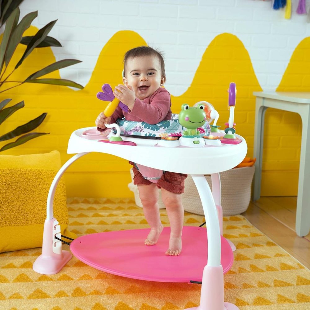 Bounce Bounce Baby 2-In-1 Activity Jumper & Table – Playful Palms  |  Activity Centers Activity Centers Activity Centers