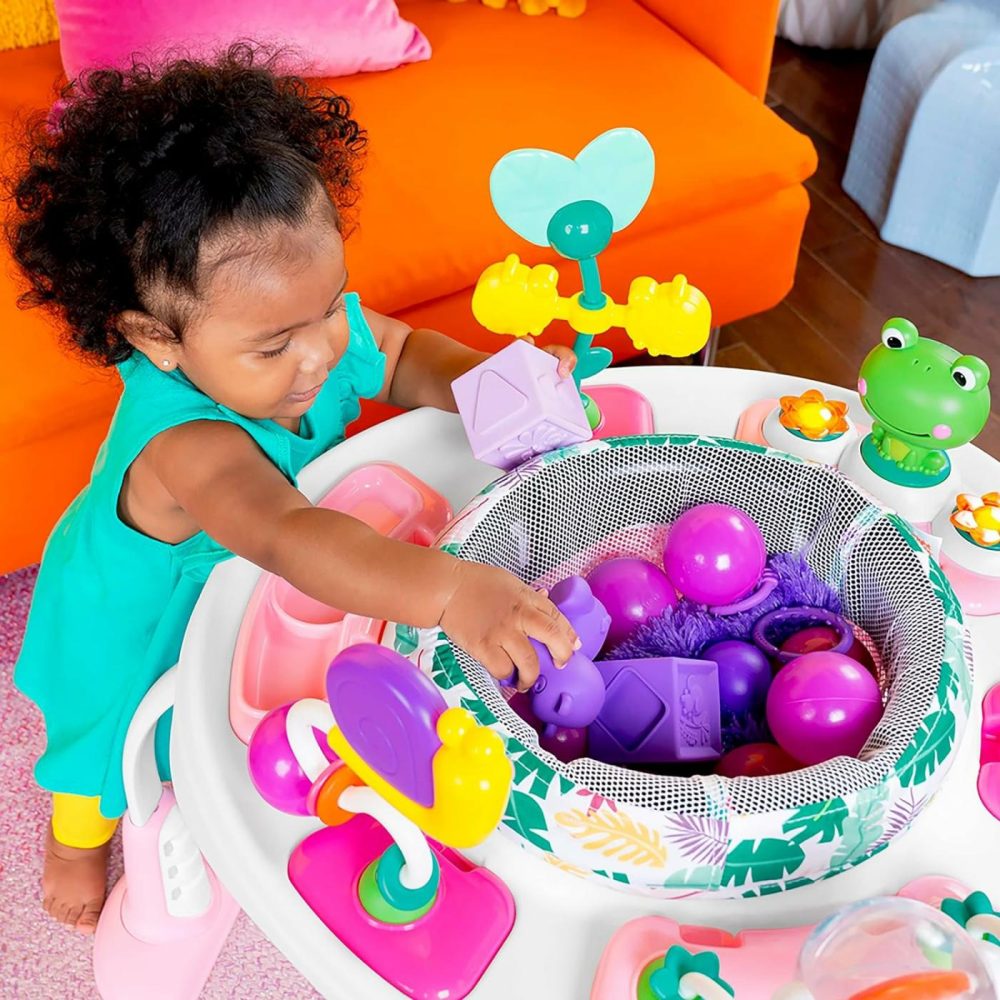 Bounce Bounce Baby 2-In-1 Activity Jumper & Table – Playful Palms  |  Activity Centers Activity Centers Activity Centers