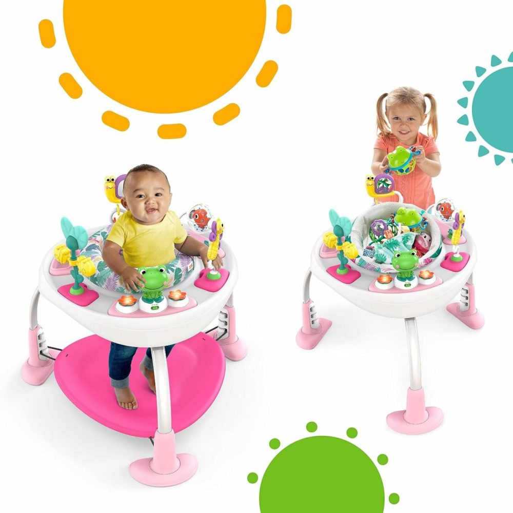 Bounce Bounce Baby 2-In-1 Activity Jumper & Table – Playful Palms  |  Activity Centers Activity Centers Activity Centers