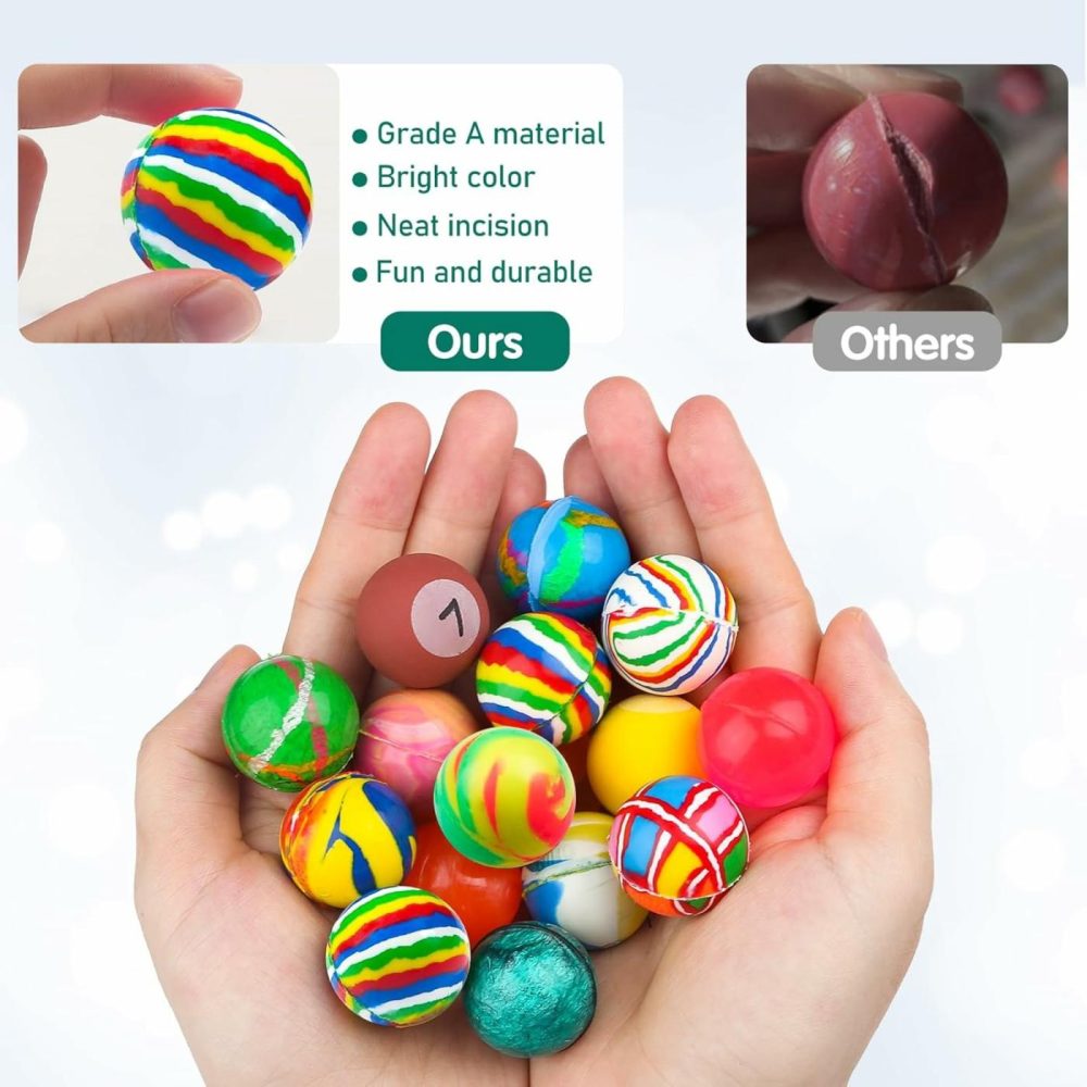 Bouncy Balls For Kids Assorted Bouncy Balls Toys For Kids Party Favors Birthdays Party Favors  Classroom Prizes  |  Balls All Toys 50 Pcs Random Color