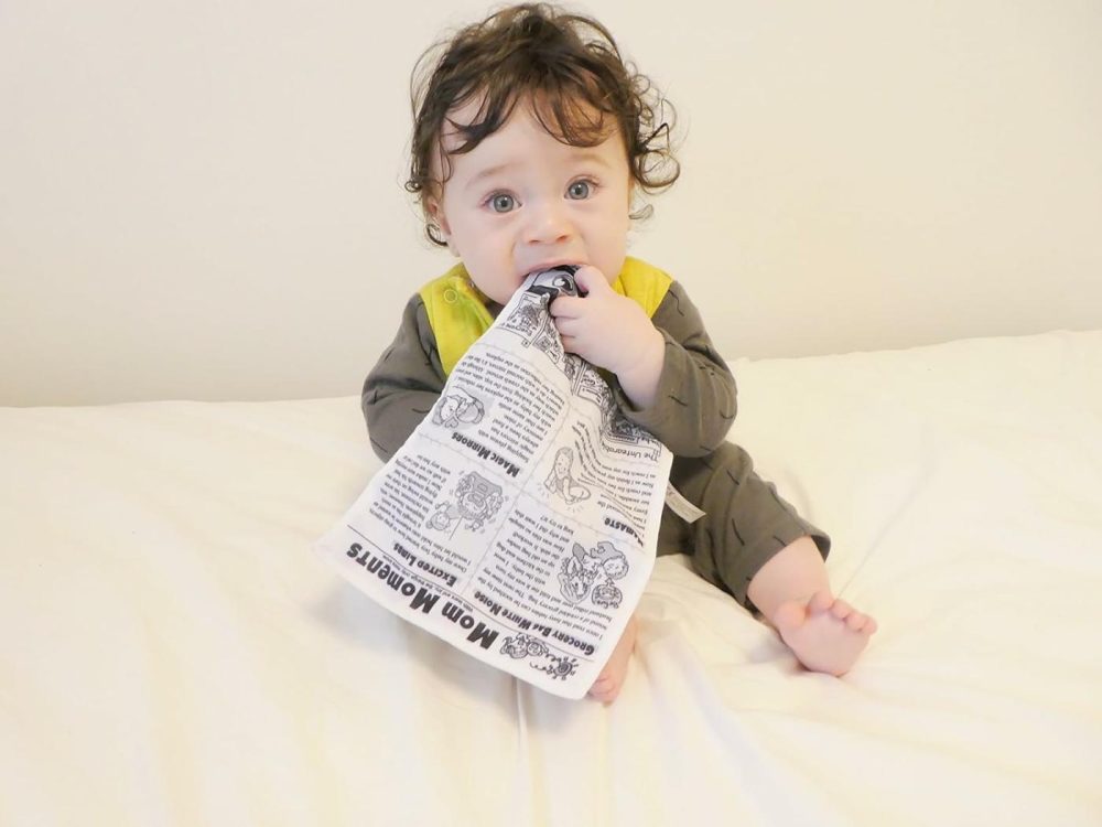 Brain Builders: Baby Newspaper – Crinkly Baby Toy  |  Early Development & Activity Toys All Toys Early Development & Activity Toys