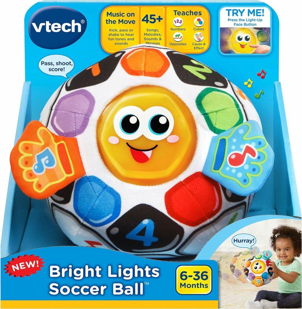 Bright Lights Soccer Ball  Multicolor ,1 Count  |  Balls All Toys Balls