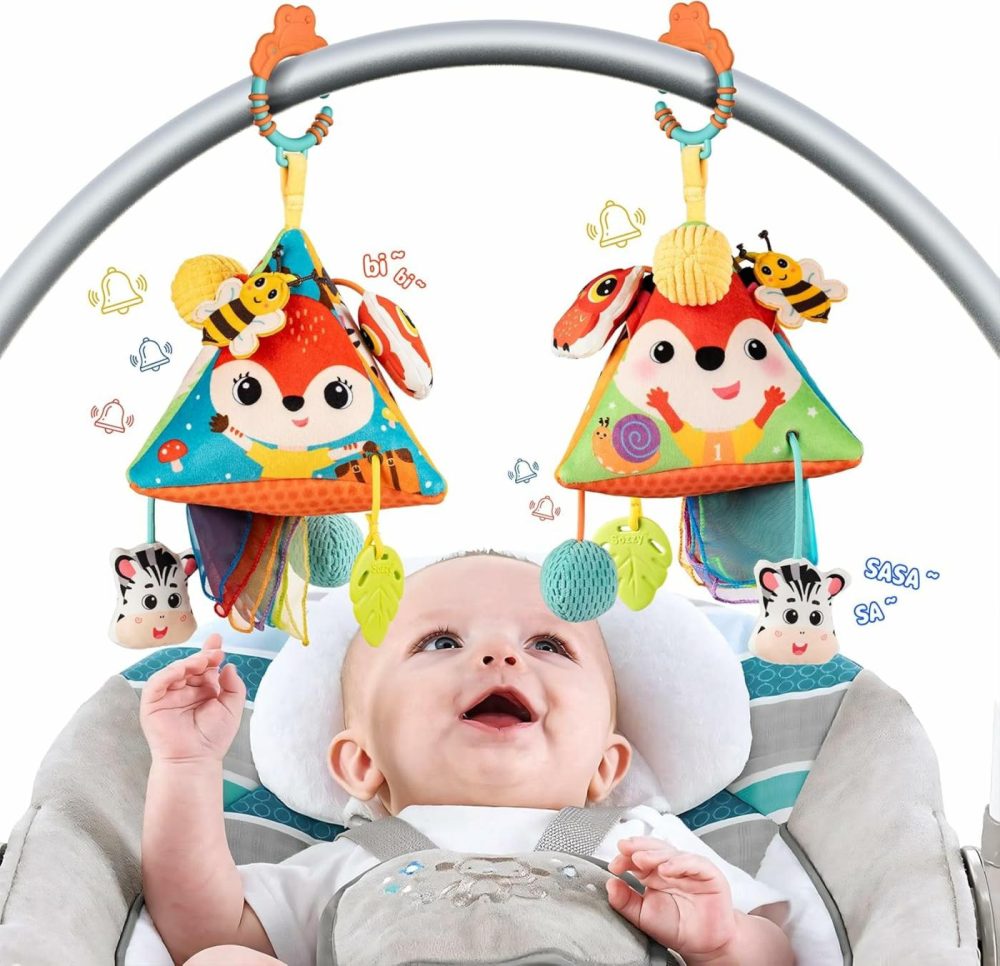 Car Seat Toys For Babies 0-6 Months  Baby Toys 6 To 12 Months With Soft Pull String Baby Tissue Box Toy  Stroller Toys For Infant Car Seat Stroller Crib Bouncer(1 Pcs)  |  Car Seat & Stroller Toys All Toys Car Seat & Stroller Toys