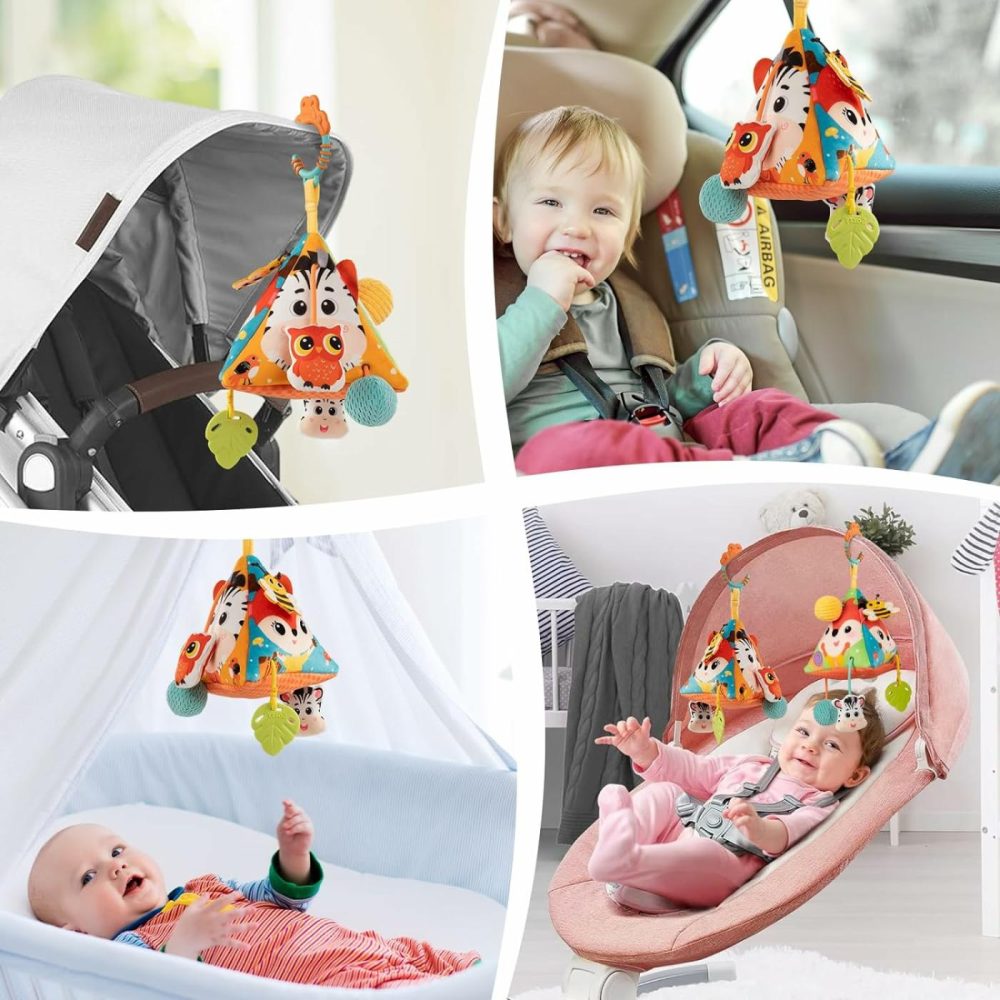 Car Seat Toys For Babies 0-6 Months  Baby Toys 6 To 12 Months With Soft Pull String Baby Tissue Box Toy  Stroller Toys For Infant Car Seat Stroller Crib Bouncer(1 Pcs)  |  Car Seat & Stroller Toys All Toys Car Seat & Stroller Toys