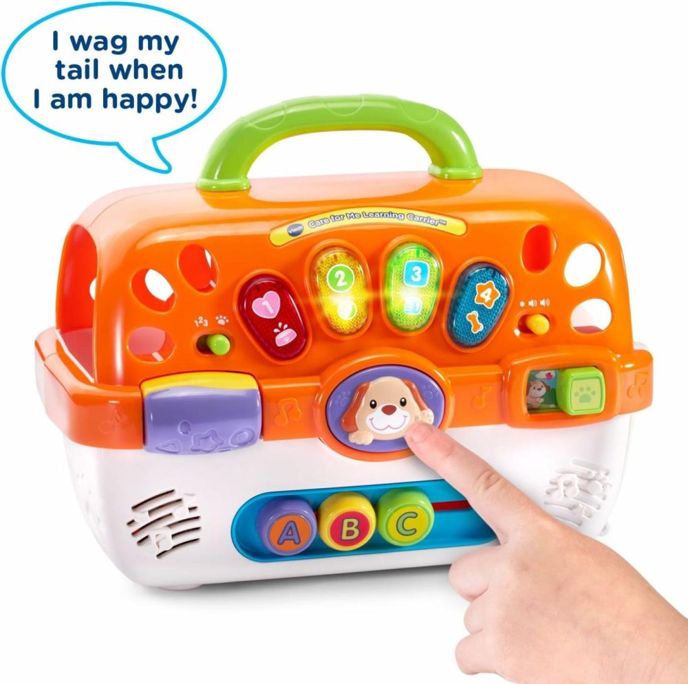 Care For Me Learning Carrier Toy  Orange  |  Musical Toys All Toys Orange