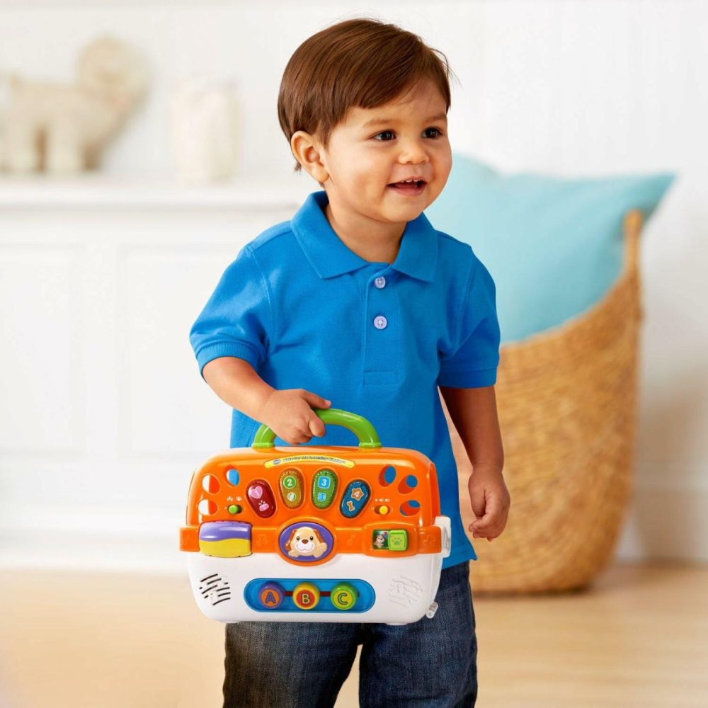 Care For Me Learning Carrier Toy  Orange  |  Musical Toys All Toys Orange