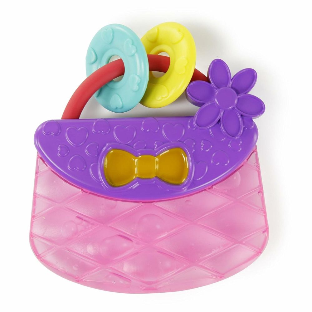 Carry & Teethe Purse Chillable Teether Toy  Ages 3 Months +  Pretty In Pink  |  Teethers All Toys Teether Purse