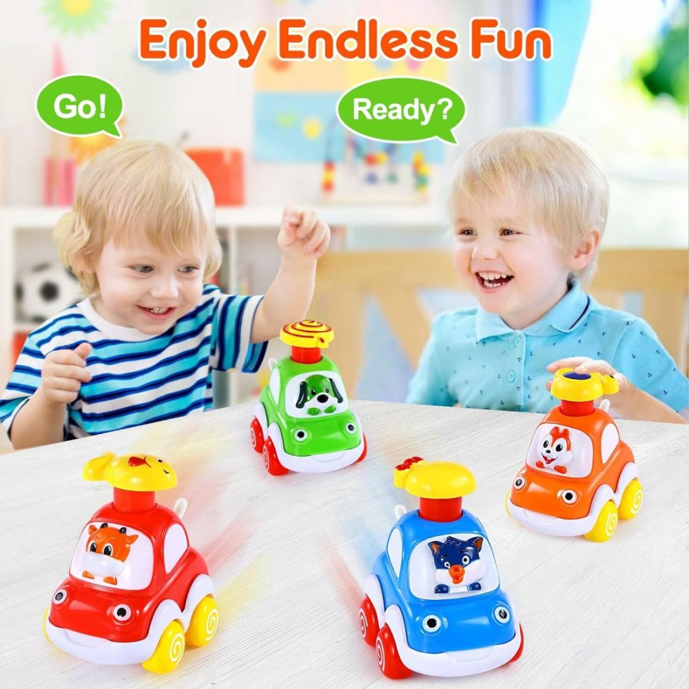 Cars Toys For 1 Year Old Boy Birthday Gift Press And Go Car For 2 Years Old Boy Cars For Toddlers 1-3 Baby Toys 12-18 Months Gifts For 1 2 3 Year Old Boy  |  Push & Pull Toys All Toys Push & Pull Toys