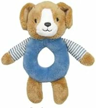 Carter’s Puppy Ring Rattle  Plush Toy For Babies  |  Rattles & Plush Rings All Toys Mulicolor