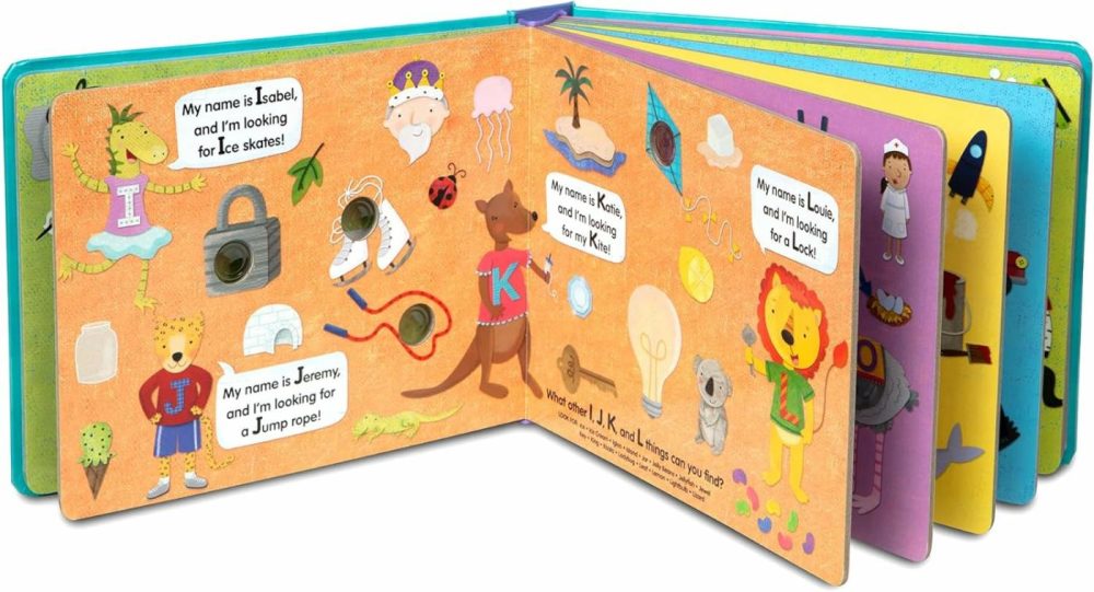 Children’s Book – Poke-A-Dot: An Alphabet Eye Spy (Board Book With Buttons To Pop) – Fsc Certified  |  Books All Toys Books