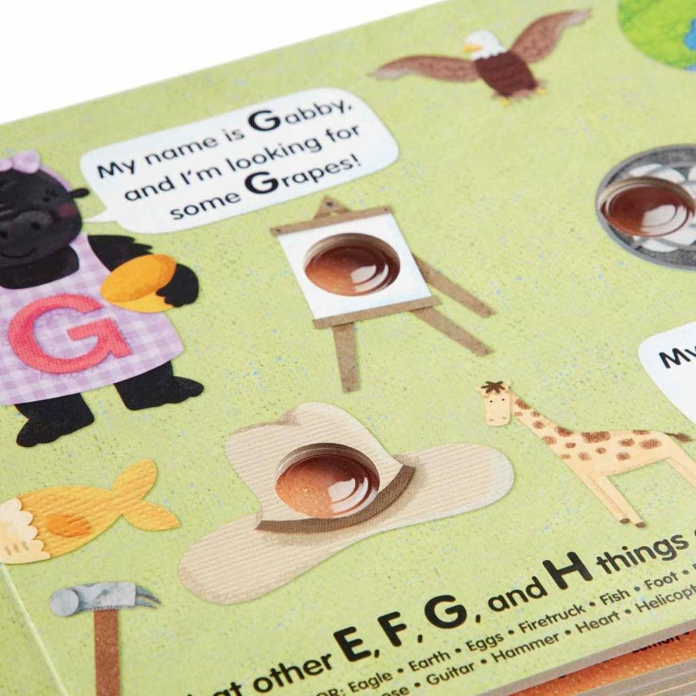 Children’s Book – Poke-A-Dot: An Alphabet Eye Spy (Board Book With Buttons To Pop) – Fsc Certified  |  Books All Toys Books