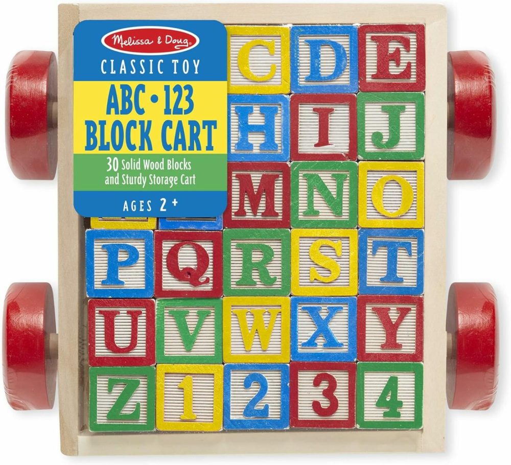 Classic Abc Block Cart   1 Count (Pack Of 1)  |  Sorting & Stacking Toys All Toys Sorting & Stacking Toys