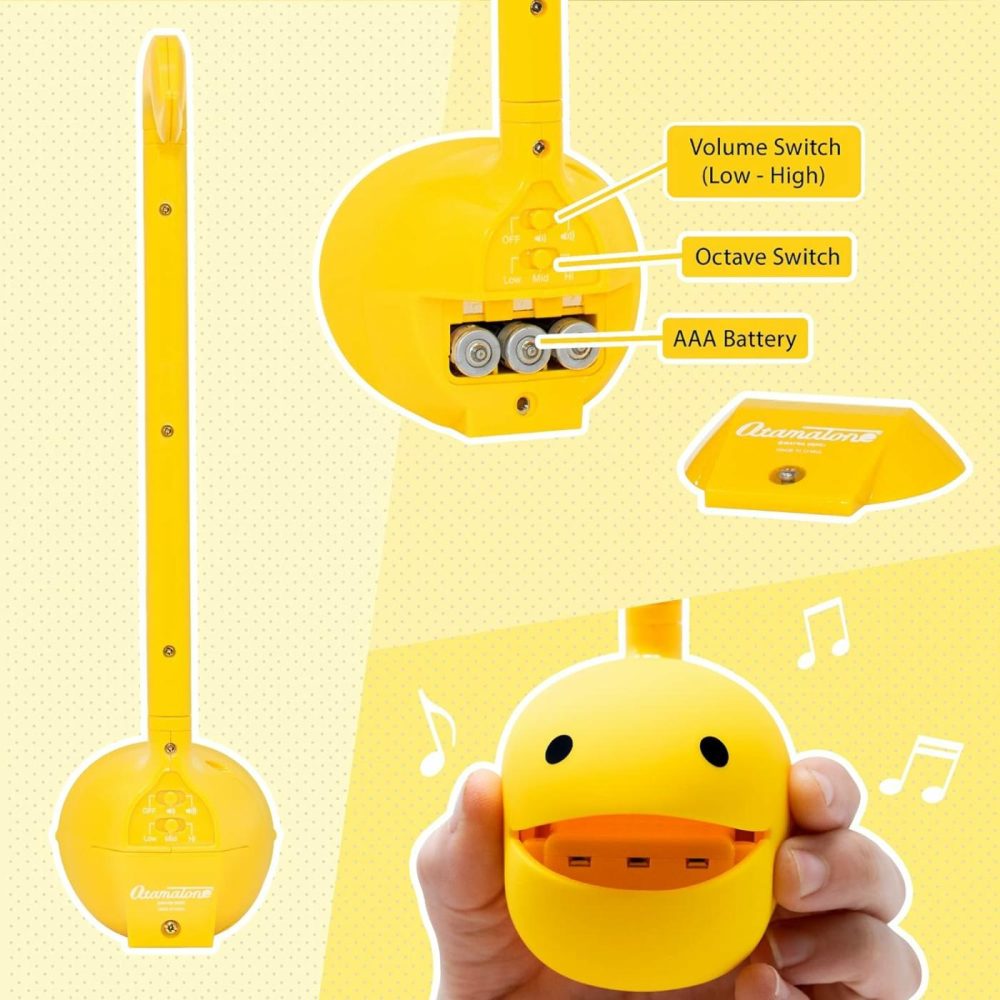 Classic [English Edition] Yellow Japanese Electronic Musical Instrument Portable Synthesizer From Japan Maywa Denki For Children And Adults Gift  |  Musical Toys All Toys Yellow