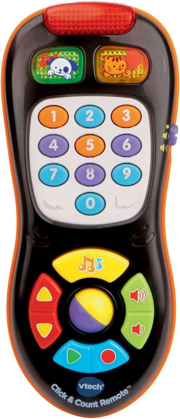 Click And Count Remote  Black  |  Musical Toys All Toys Black-1