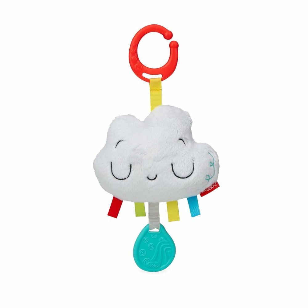 Cloud Chime  Plush Teether For Car Seats And Strollers  |  Teethers All Toys Teethers