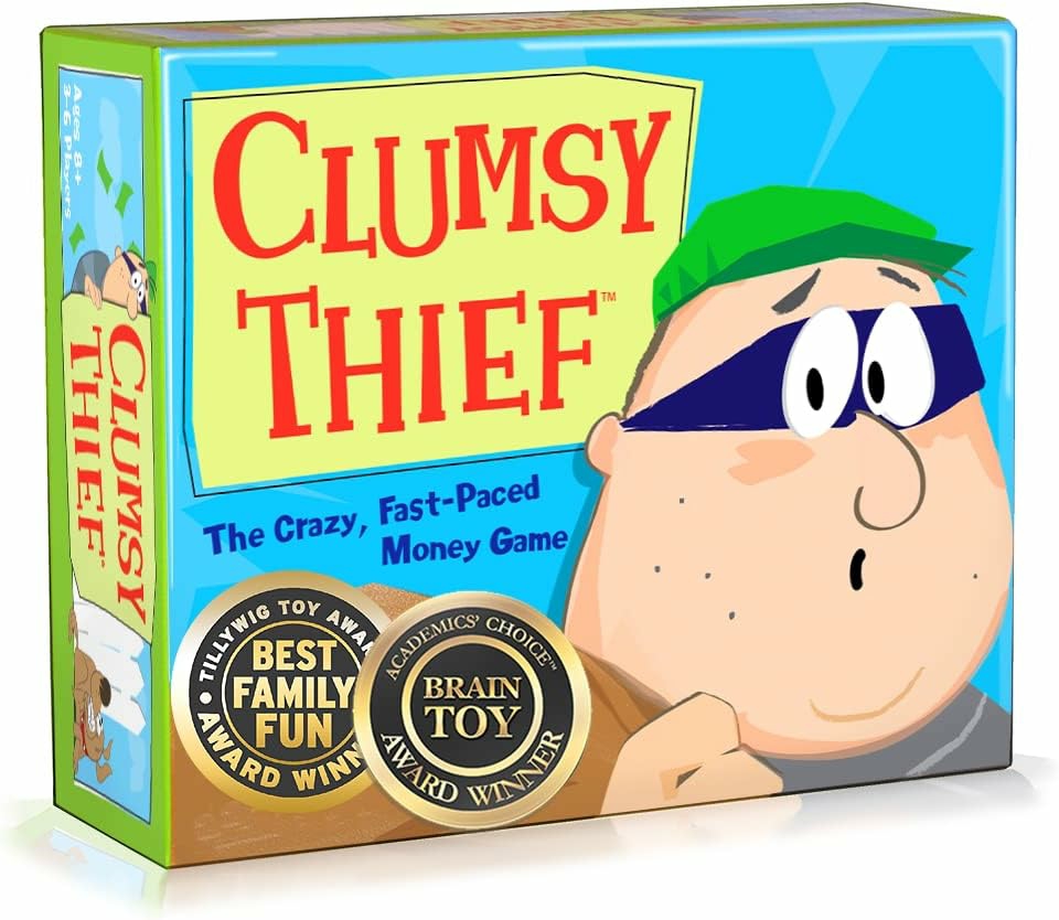 Clumsy Thief – Family Math Game For Kids Ages 8+  |  Dedicated Deck Card Games All Toys Dedicated Deck Card Games