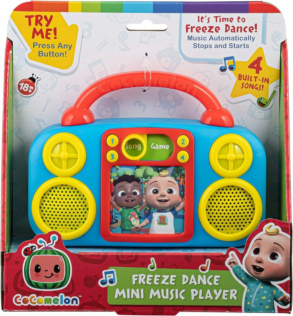 Cocomelon Toy Music Player Includes Freeze Dance  Musical Toy For Toddlers With Built-In Nursery Rhymes For Fans Of Cocomelon Toys And Gifts For Boys And Girls  |  Musical Toys All Toys